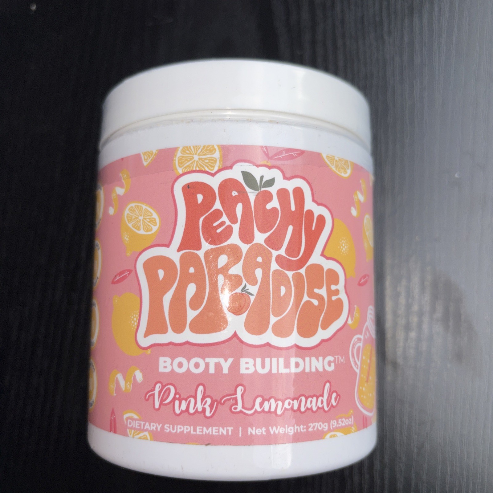 Peachy Paradise Creatine Monohydrate Powder, Booty Builder Creatine for Women