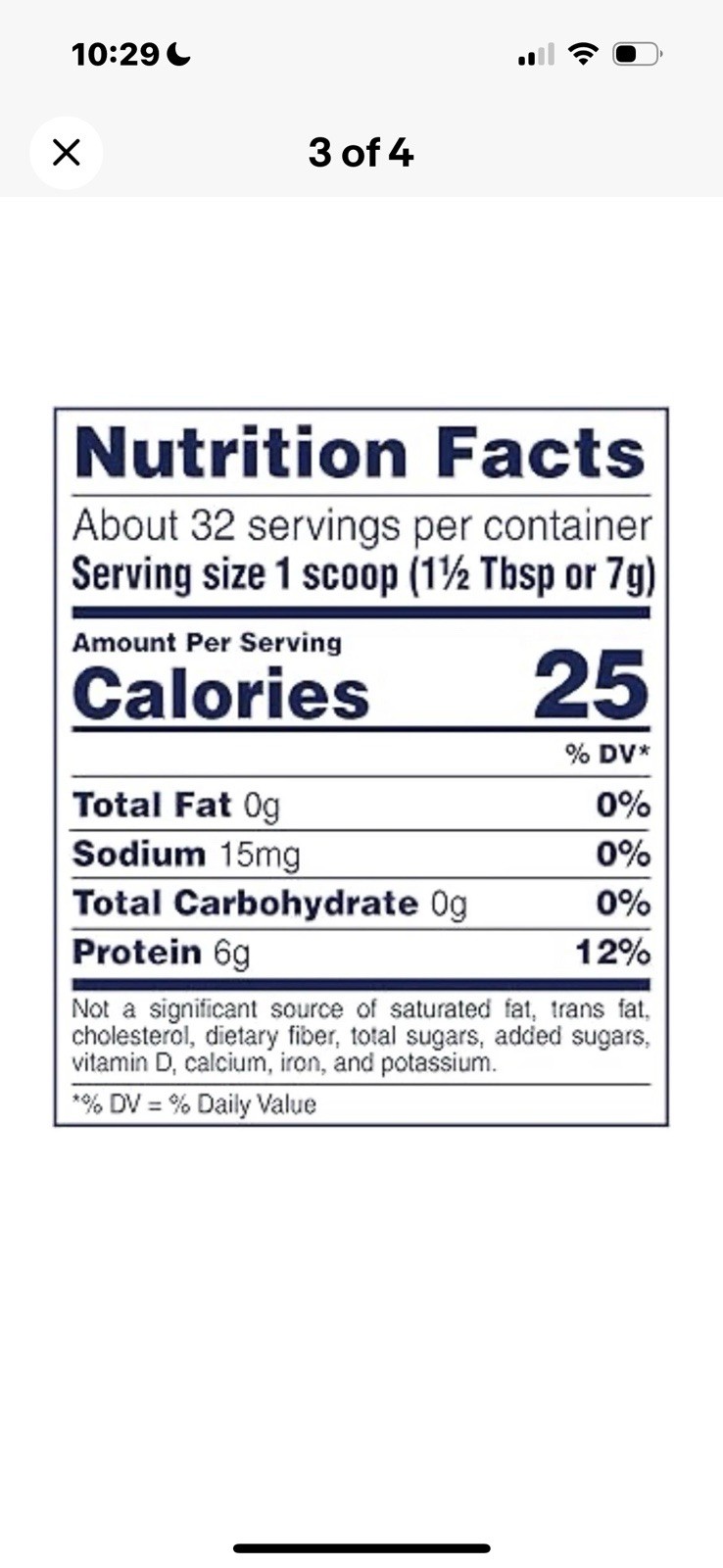 Beneprotein Unflavored Whey Protein | Case of 6 x 8 oz | 6g Protein per scoop