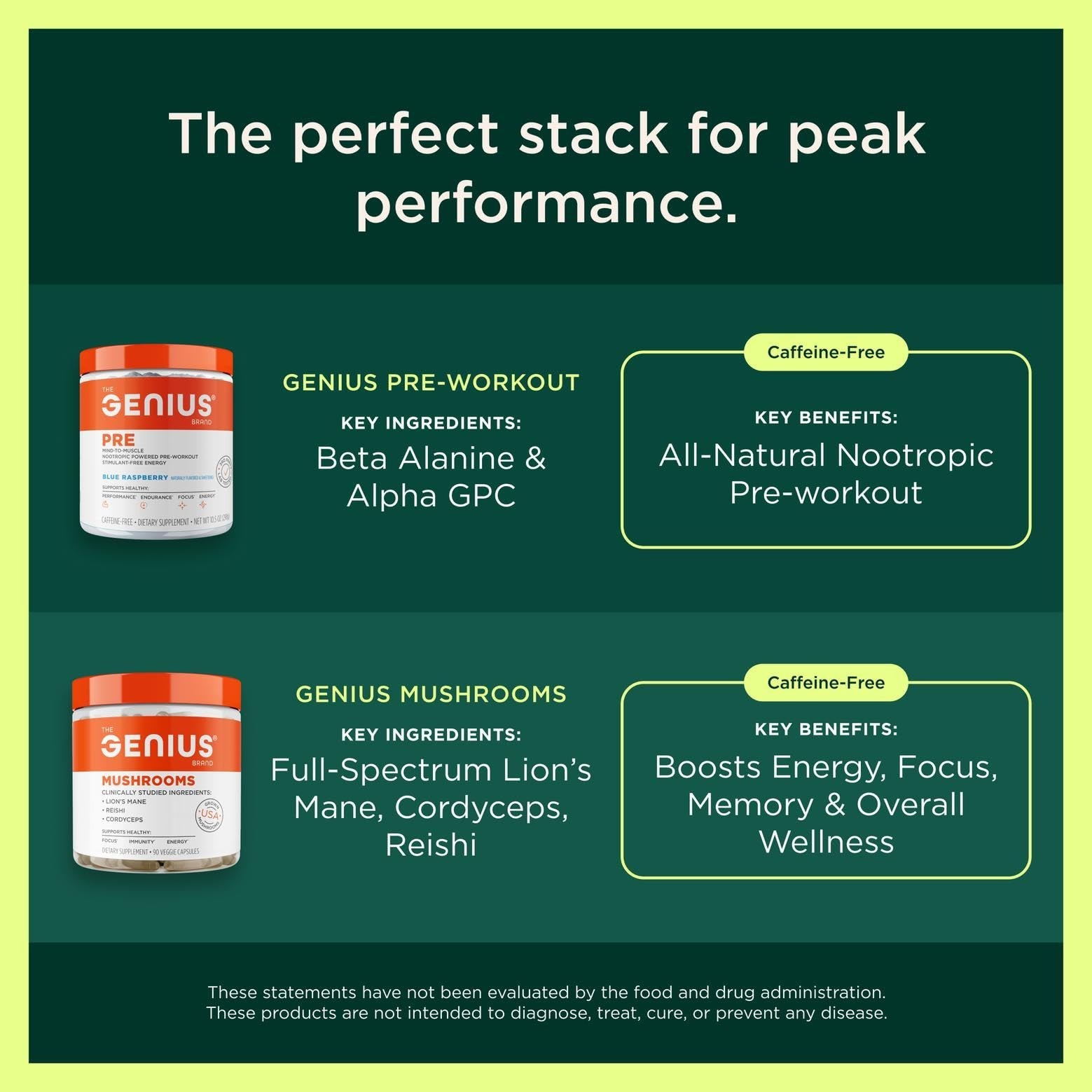 Ultra Pure Creatine Monohydrate with Nootropics & Beta Alanine – 25 Servings