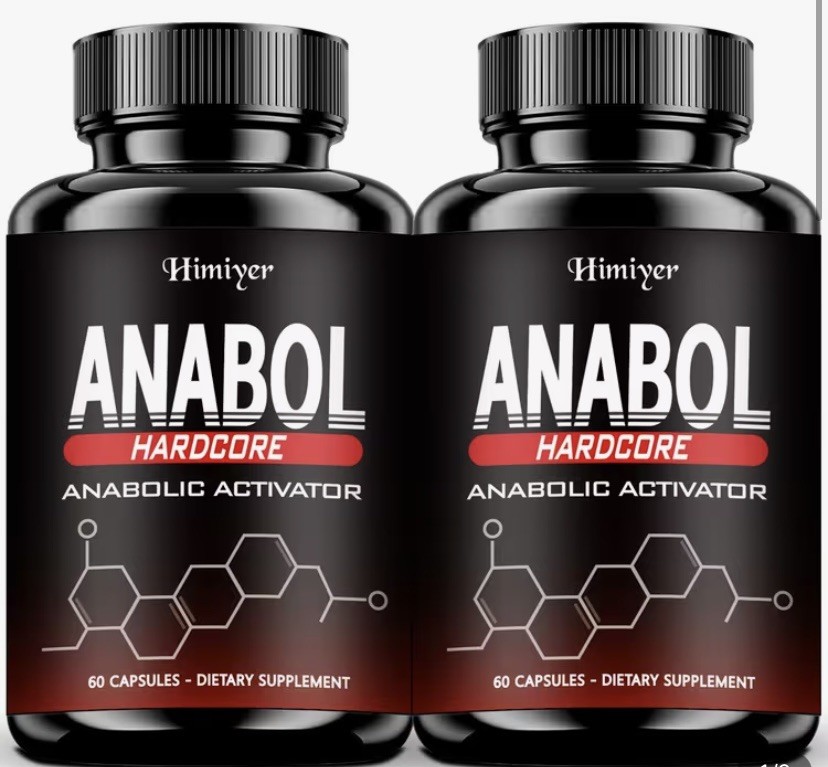 2-Pack ANABOL HARDCORE Advanced Lean Muscle Builder | 120 Capsules | SEALED