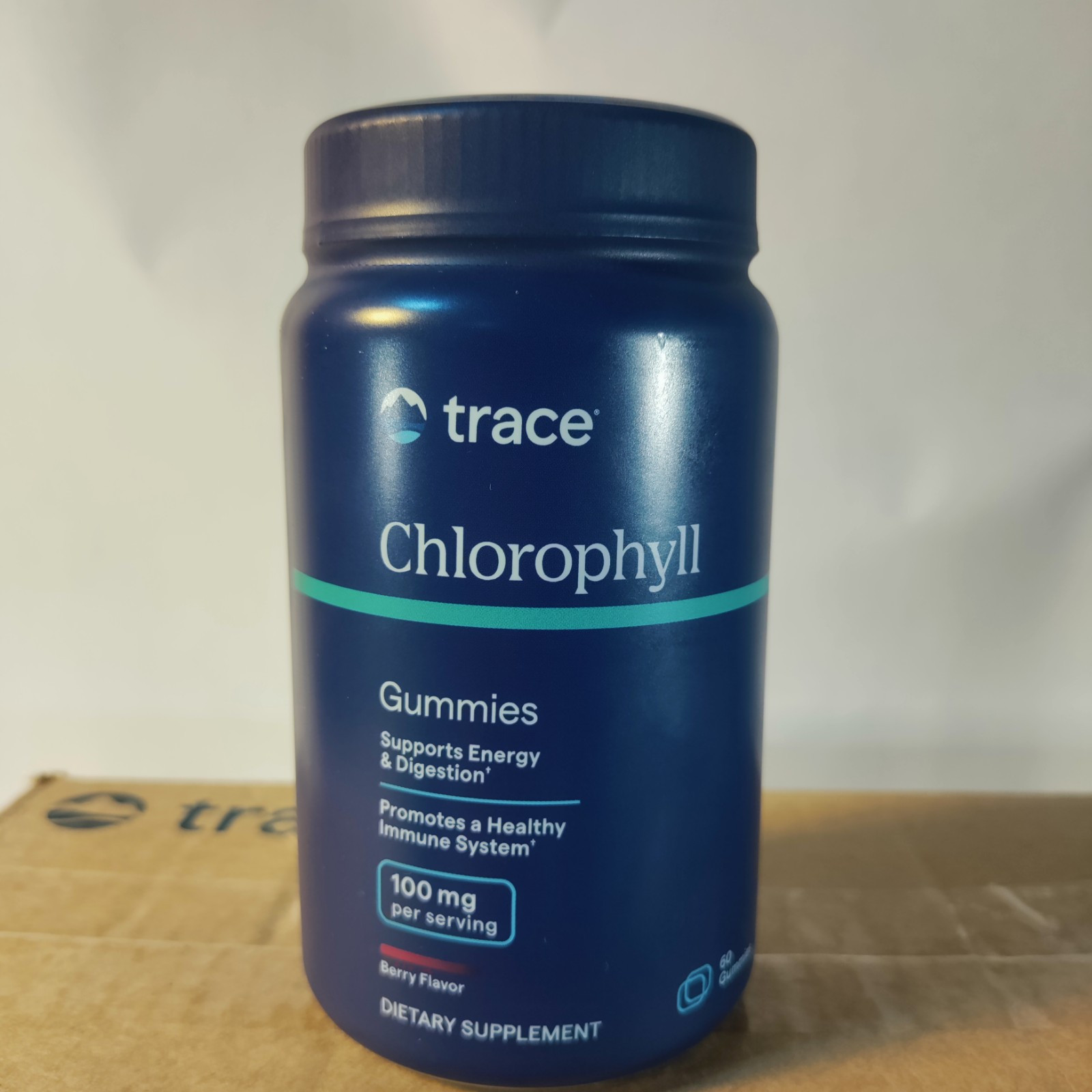 Trace Minerals Chlorophyll Gummies. Dietary Supplement 60 Gummies NEW