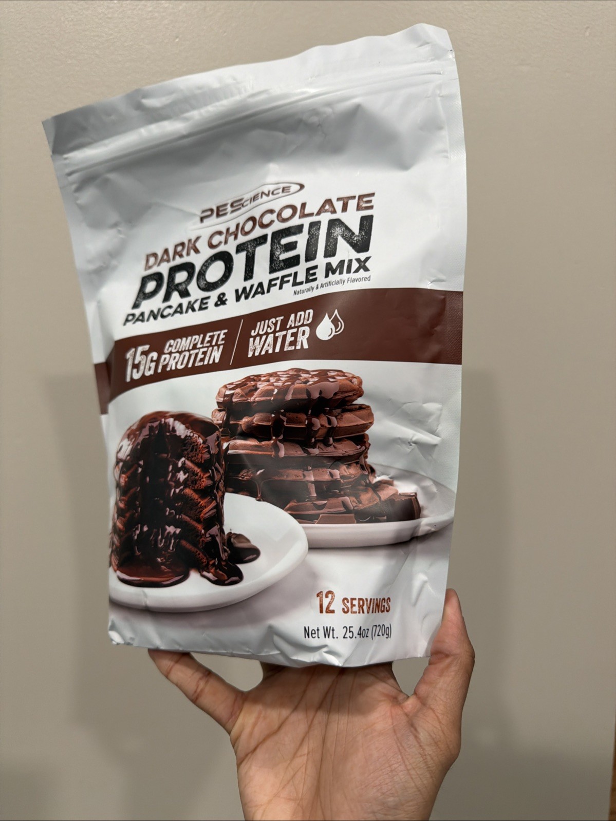 Pes Science Dark Chocolate Protein Pancake And Waffle Mix 04/2027 Exp