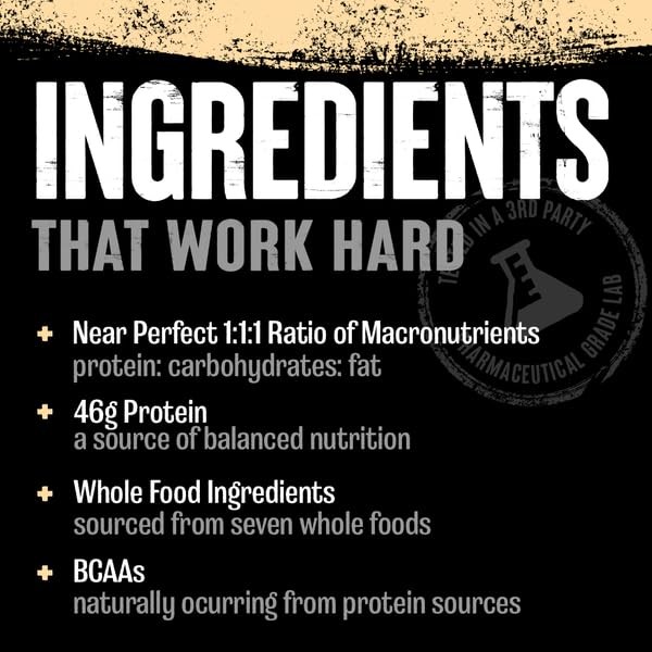 Animal Meal – Protein Shake with Whole Food Ingredients, Aids in Muscle