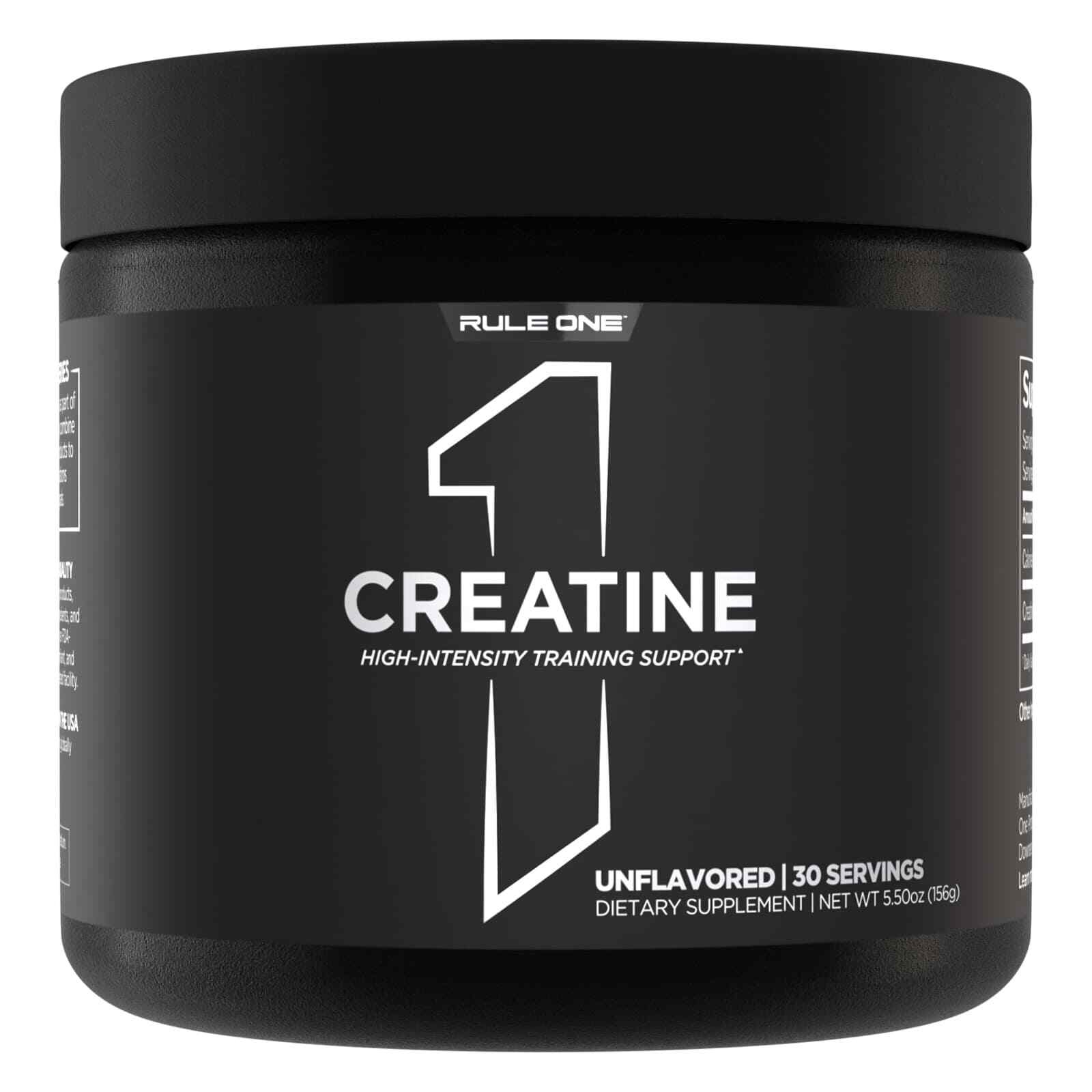RULE 1 Creatine 30 serv Unflavored 100% Creatine Monohydrate 150g