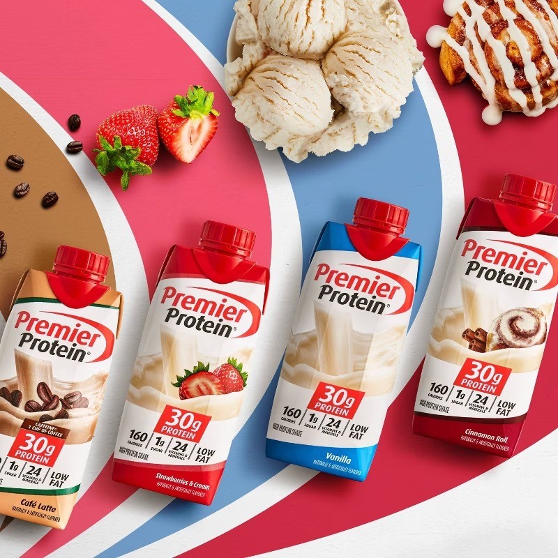 Premier Protein Vanilla Non-Caffeinated Whey Protein Nutritional Shake
