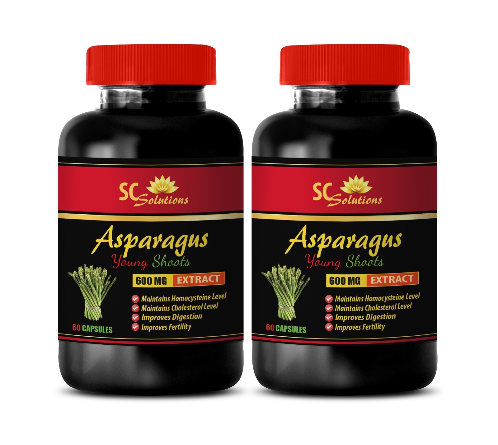 Whole food digestion aid – ASPARAGUS YOUNG SHOOTS – Clean antioxidant blend 2Bot
