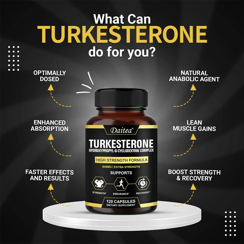 Turkesterone 840 Mg Standardized To 10% 30 To 120 Capsules