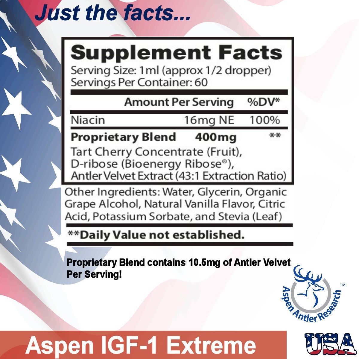 #1 Rated Deer Antler Velvet Spray EXTREME IGF-1 | 400mg At 43X | 3 Bottle Pack