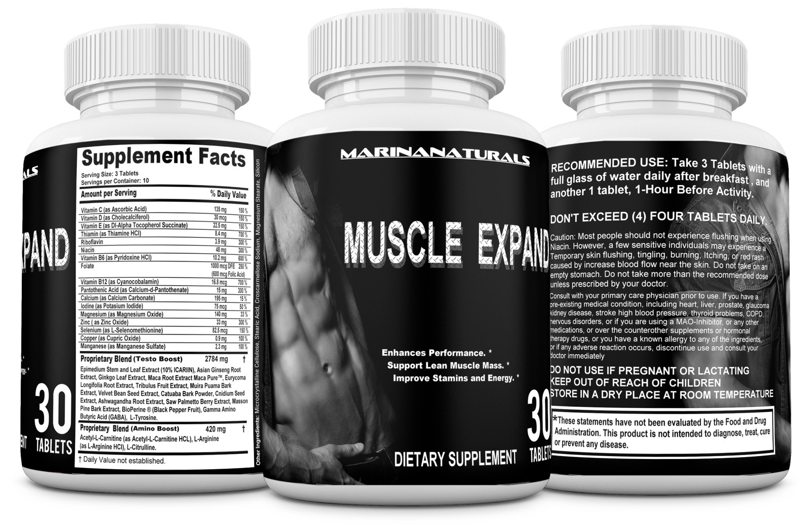 MUSCLE EXPAND – Gym Supplement. Fast Muscle Gains – Muscle Food – Muscle Mass
