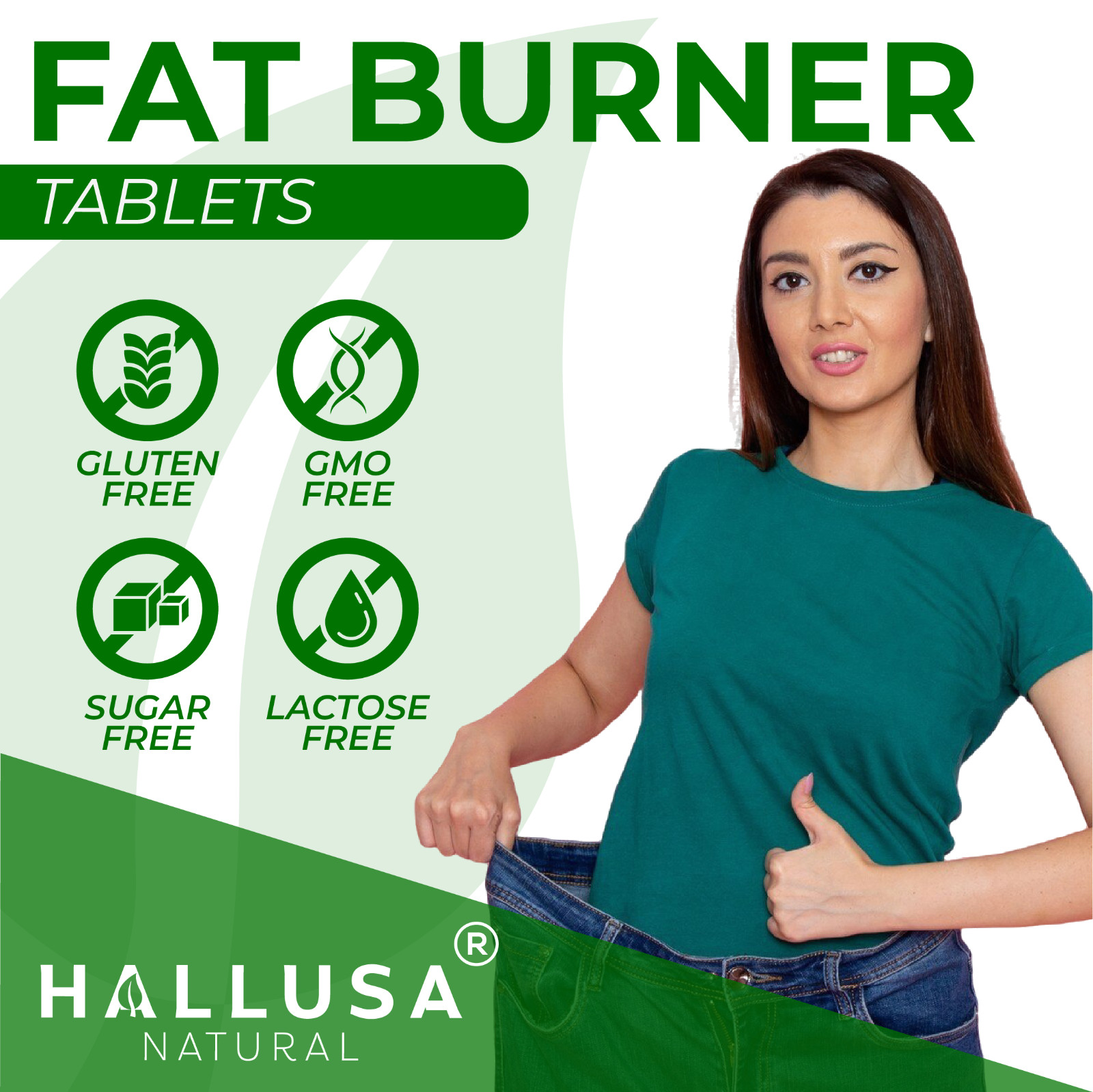 FAT BURNER – Supplement Women & Men – Carb Blocker – Metabolism Energy – 60 Tab