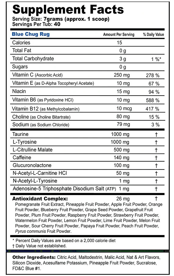 G Fuel Sour Blue Raspberry GFuel – 40 Servings – Exp 09/2028 – Free Shipping