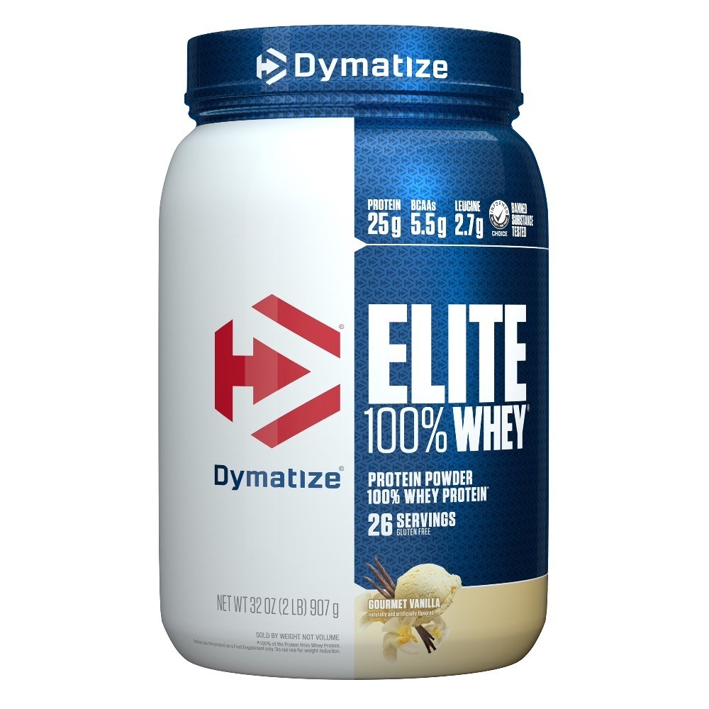 High Quality 100% Whey Protein Powder Gourmet Vanilla Flavor 2 lb Bag for Muscle
