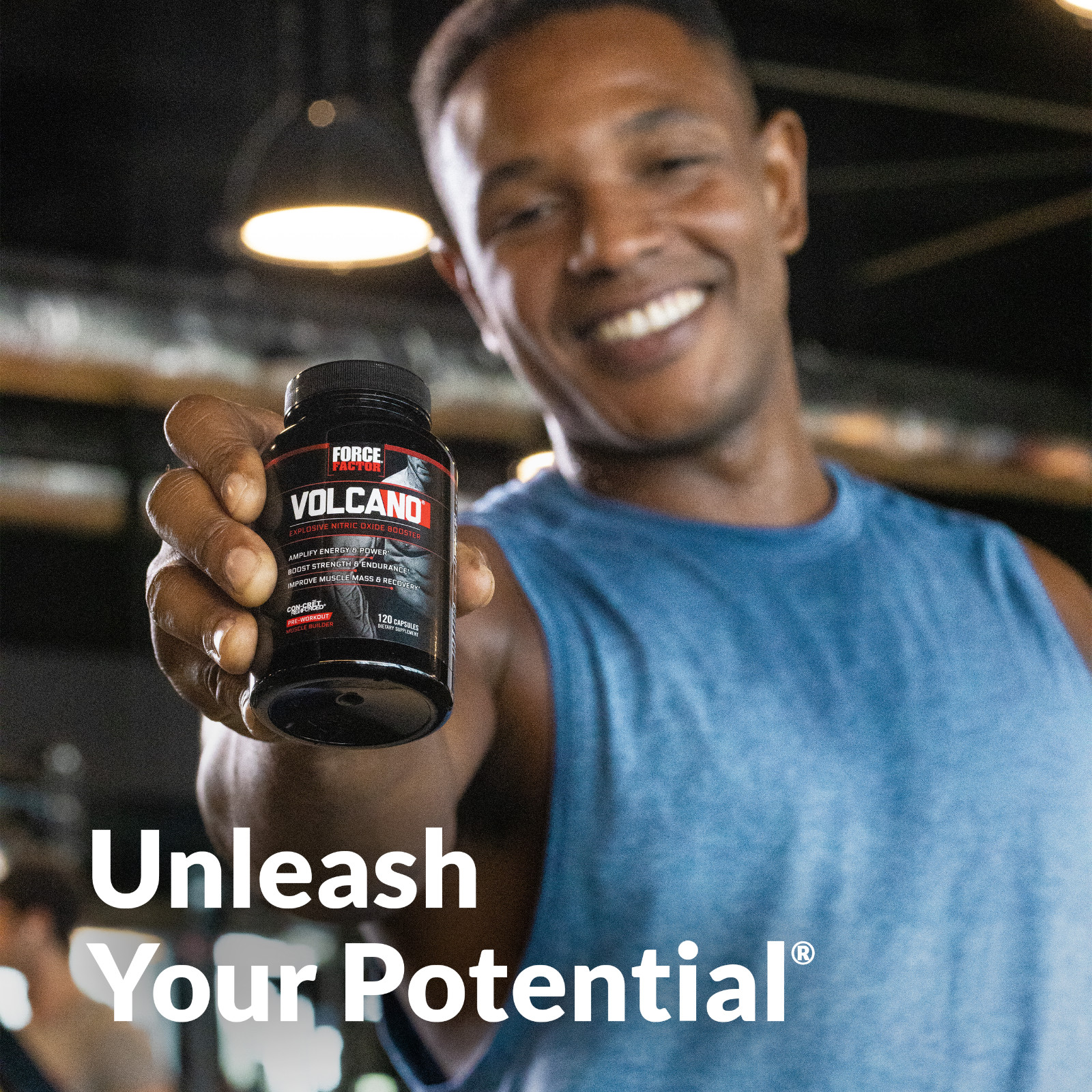 VolcaNO Pre-Workout Nitric Oxide Booster with Creatine – Build Muscle and Pump