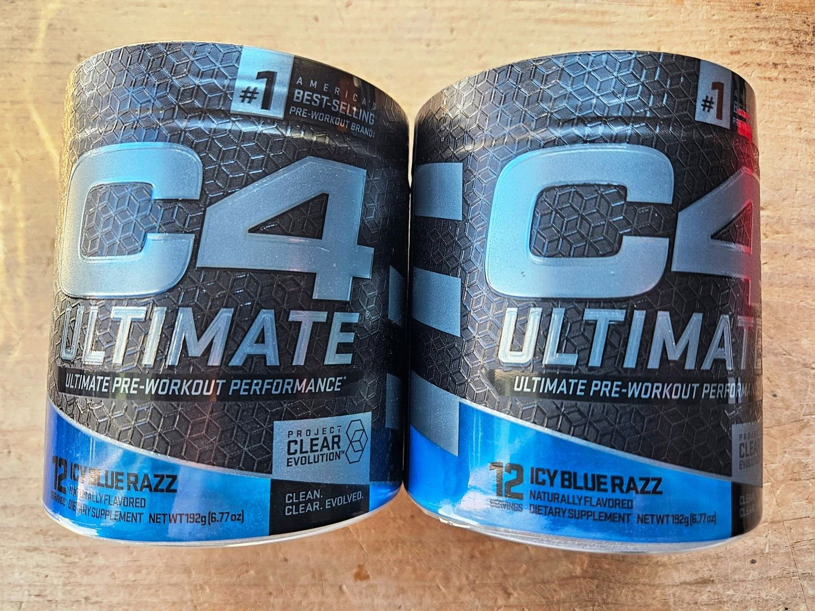 CELLUCOR C4 Ultimate ICY BLUE RAZZ Pre-Workout 24 Servings 05/2025