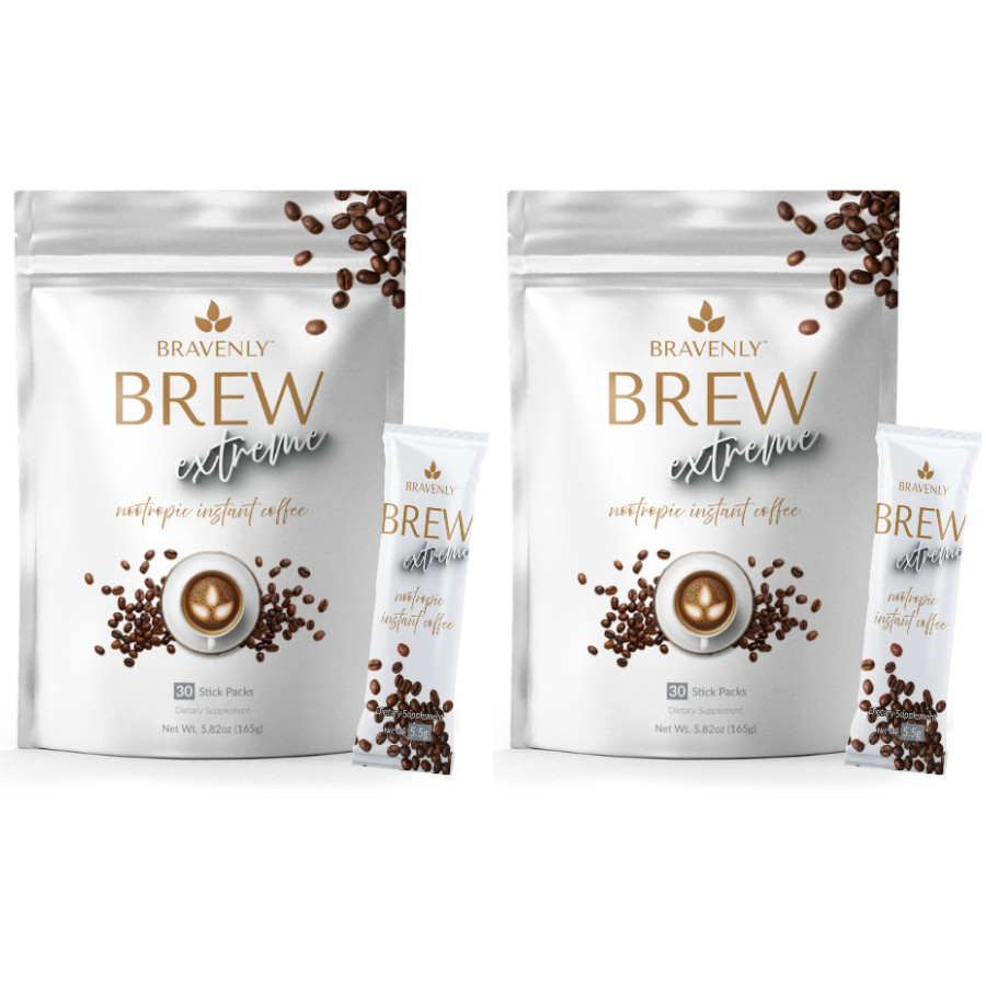 X2 Bravenly Brew Extreme 60 Stick Packs – EXP 06/2027