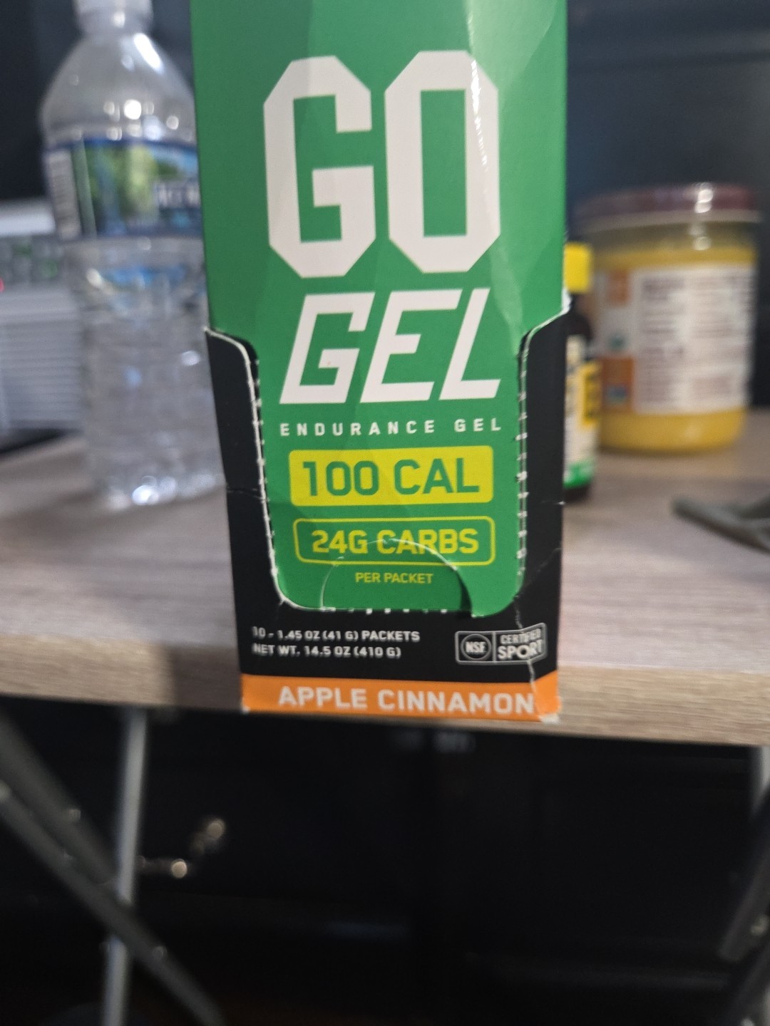 BARE PERFORMANCE NUTRITION, BPN Go Gel Endurance, Apple Cinnamon 10pk