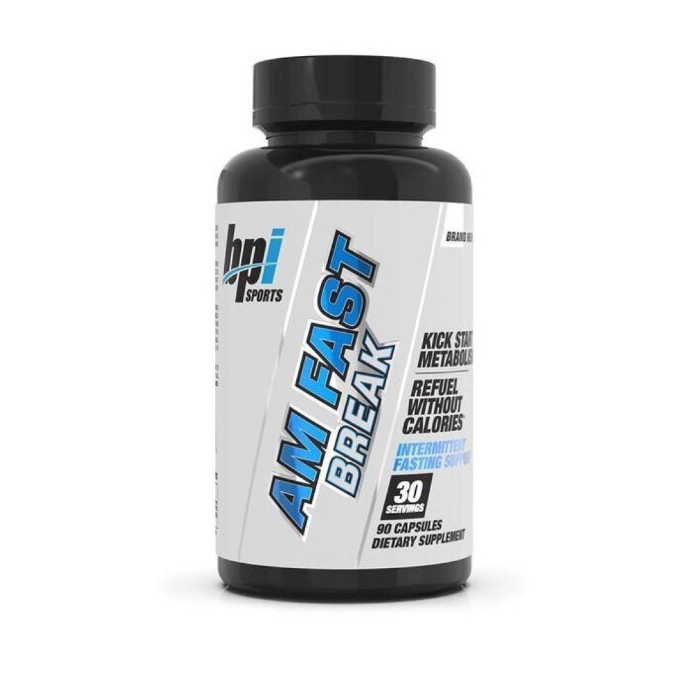 BPI Sports AM Fast Break Intermittent Fasting & Keto 90 Caps 30 serv 02/24