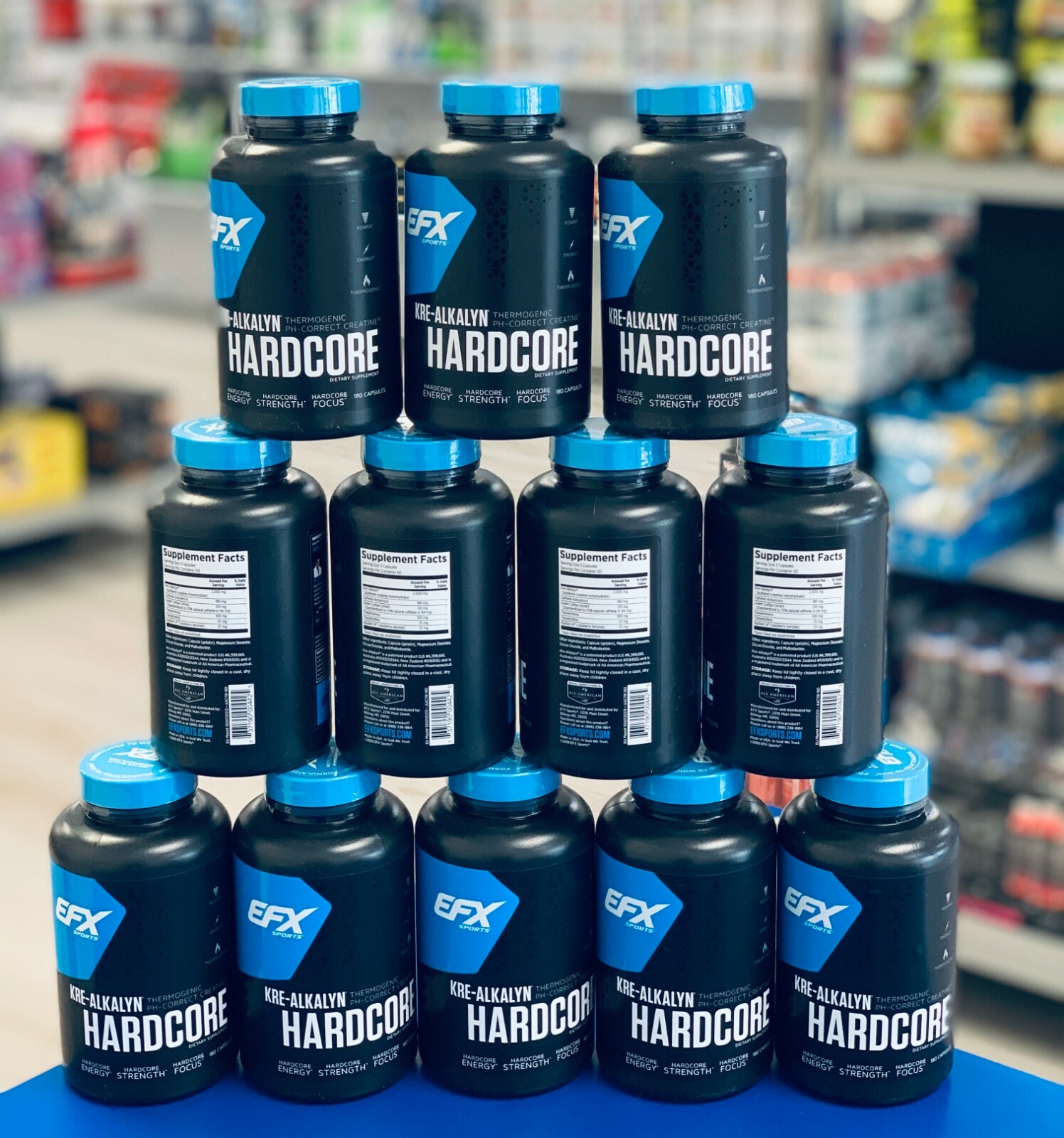 EFX KRE ALKALYN HARDCORE Creatine Energy Fat Loss Caffeine VALUE SIZE 180 Caps