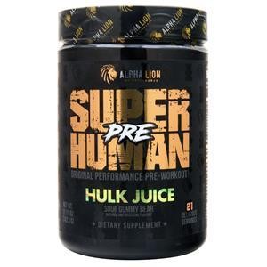 Alpha Lion SuperHuman Pre Hulk Juice – Sour Gummy Bear 12.07 oz
