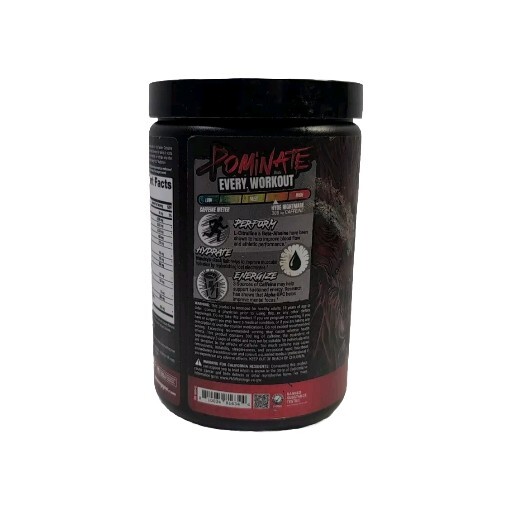 Hyde Nightmare, Intense Pre-Workout, Blood Berry, 14.35 oz 30 Servings. 08/2026