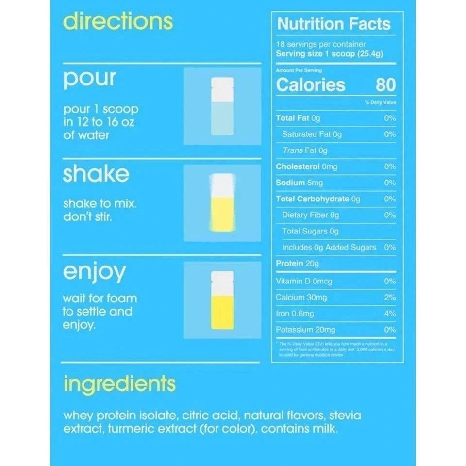 2 PACKS-Gramms Protein Powder Lemonade Protein Satiety Energy Support Women-457g