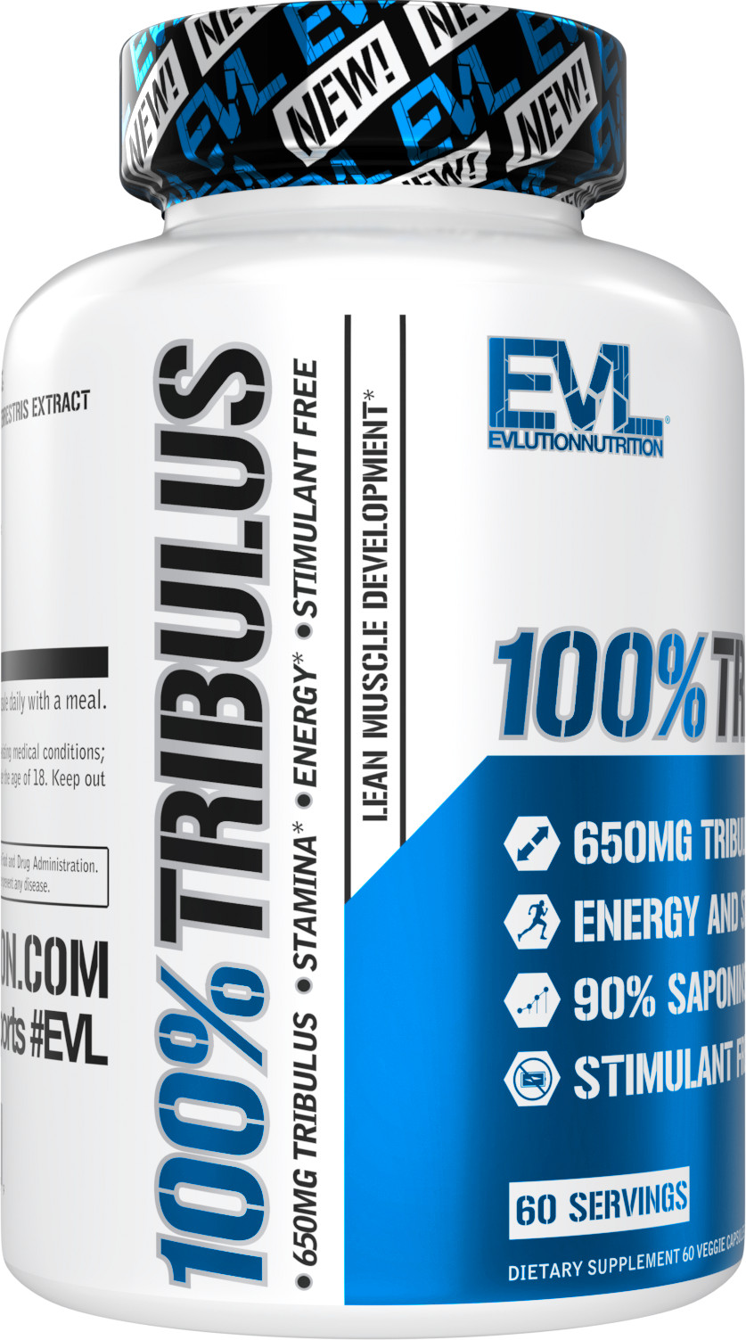 Evlution Nutrition Tribulus – Natural Testosterone Booster – 60 Servings