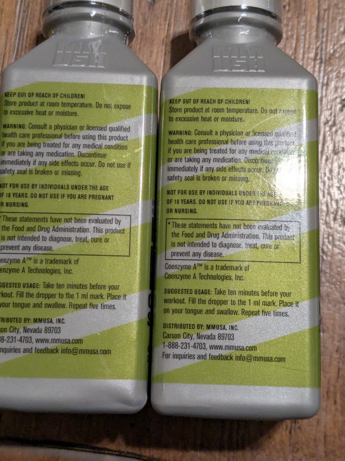 2x MMUSA Runners Peak Creatinol Serum Enhanced VO2 Max Grape 5.1 oz EXP 12/2026