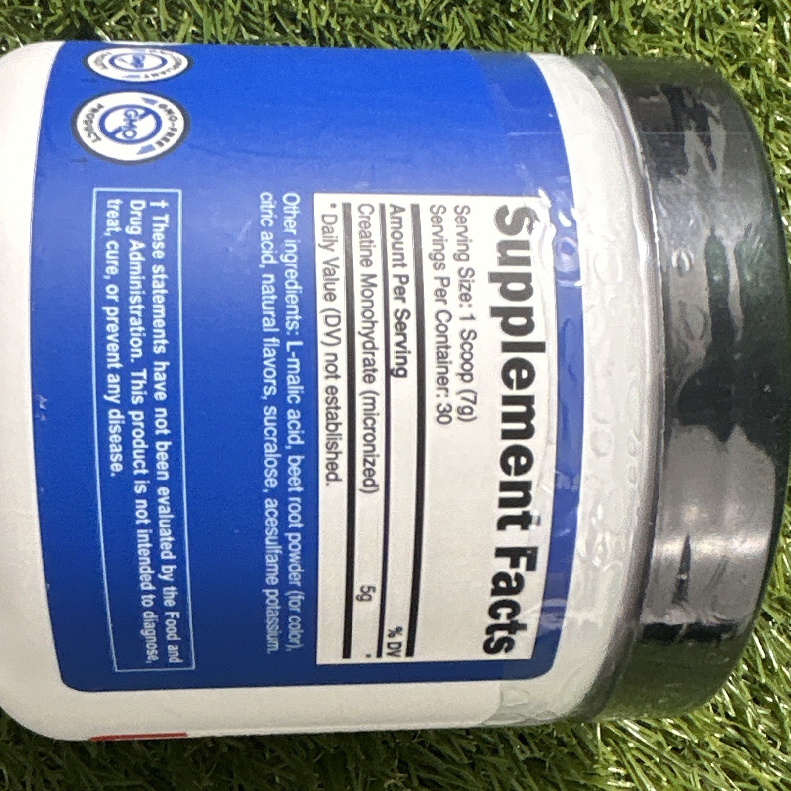Nutricost Creatine Monohydrate Micronized Powder Citrus Cherry 207g 30sv