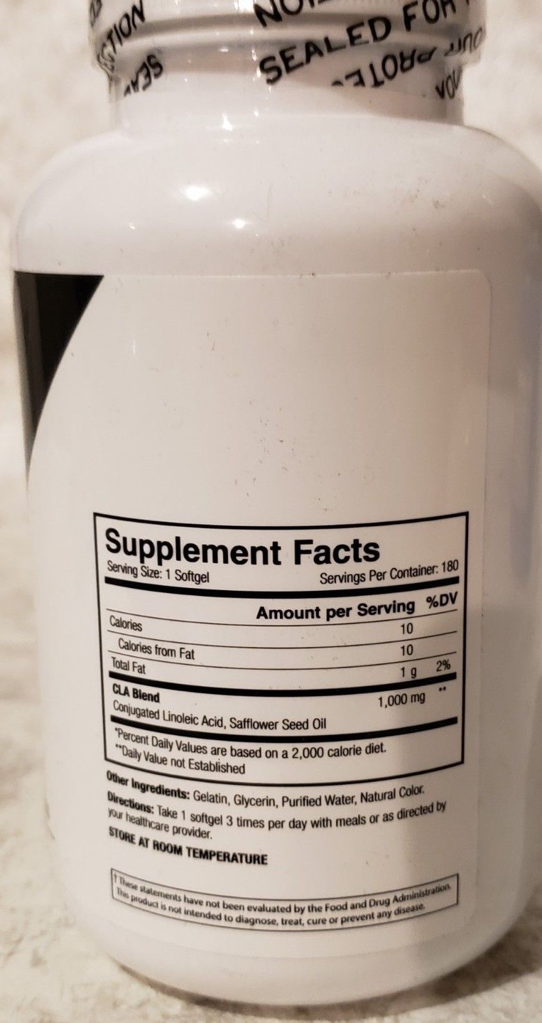 Ergogenix – Ergo CLA CLA Stimulant Free Weight Loss – 180 Softgels – Exp 6/2024