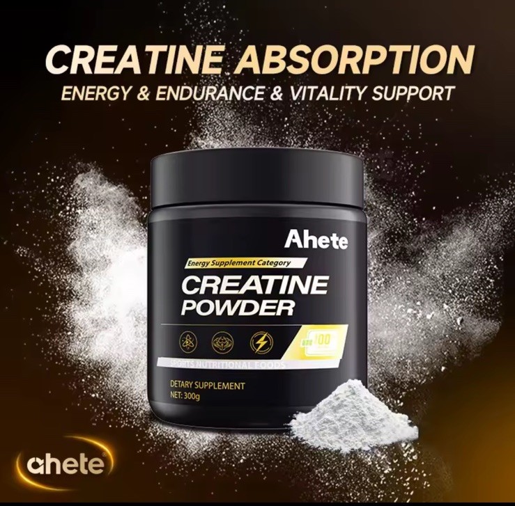 Ahete Gym Gains Creatine Monohydrate Powder Sugar-Free ⭐️ US FREE SHIPPING ⭐️