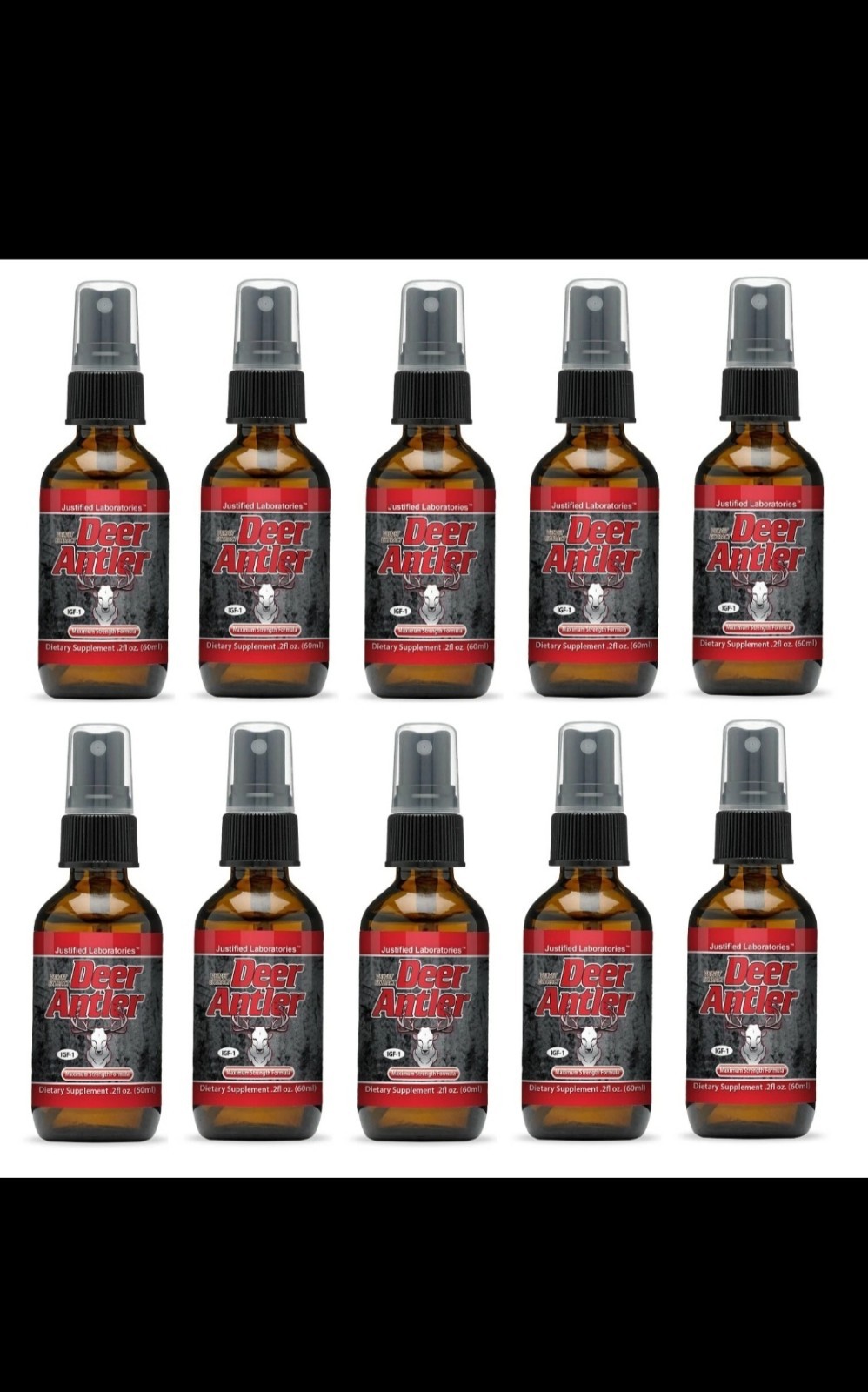 Deer Antler Spray Velvet Extract 2OZ