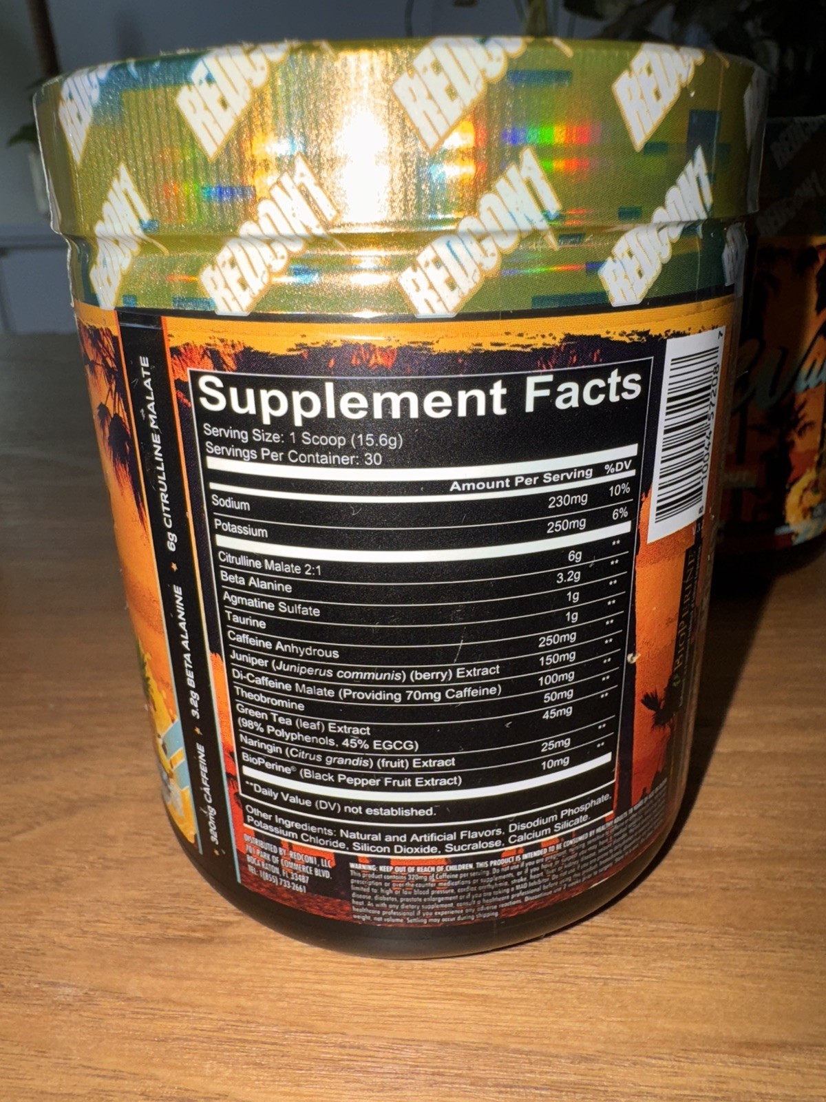Lot Of 2 Redcon 1 Total War Cali Splash (30 Servings) EXP 07/27