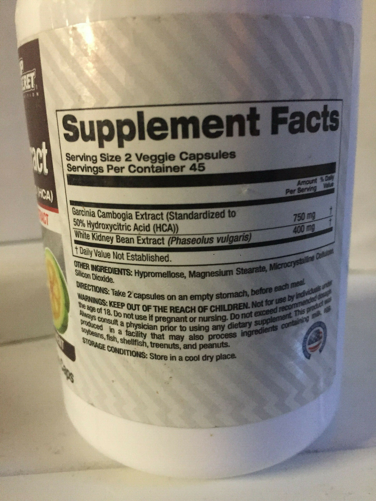 Top Secret Nutrition Garcinia Cambogia Extract