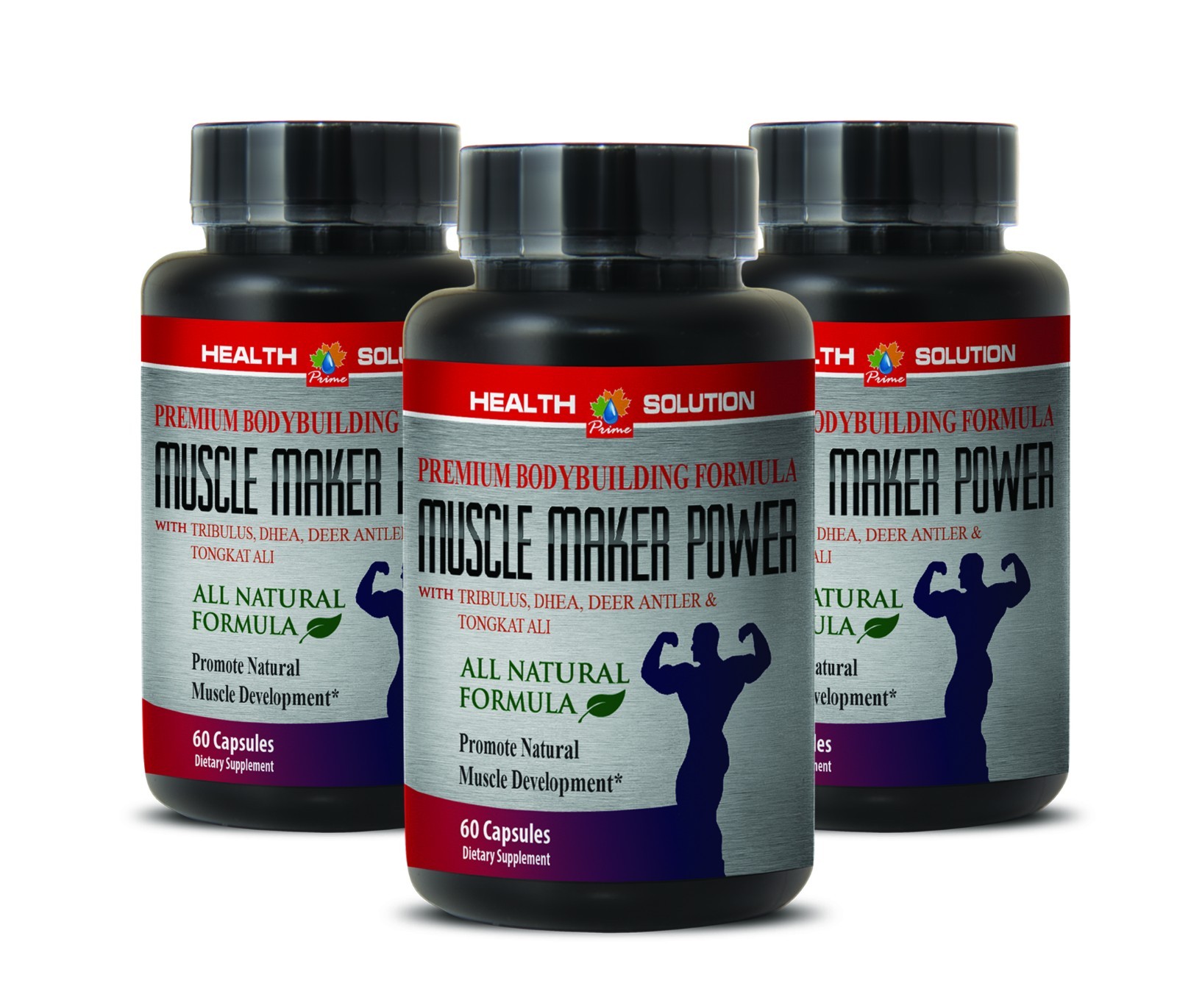 Powerfull Antioxidant – MUSCLE MAKER POWER – Alpha Lipoic Acid – 3 Bottles