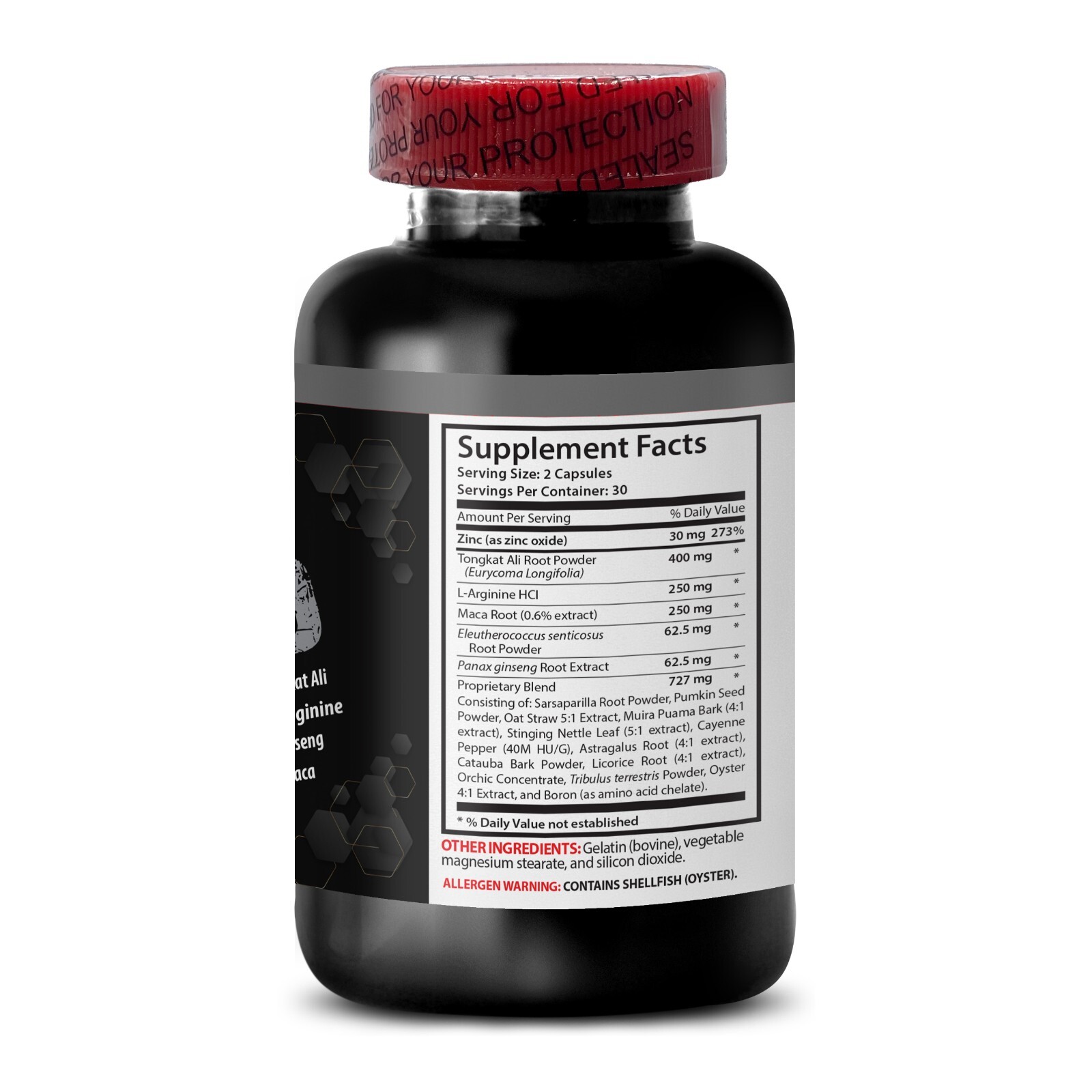 Ginseng Strength – GET HARD PILLS – Tribulus Formula 1 Bottle 60 Capsules