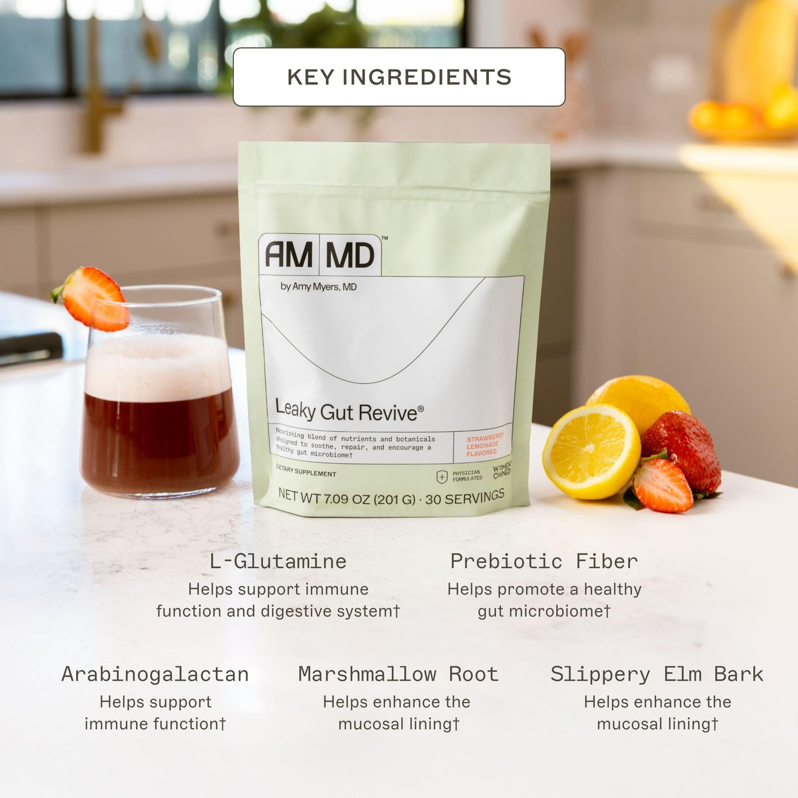 Amy Myers MD Leaky Gut Revive – Gluten-Free Non-Dairy – Botanical Blend for …