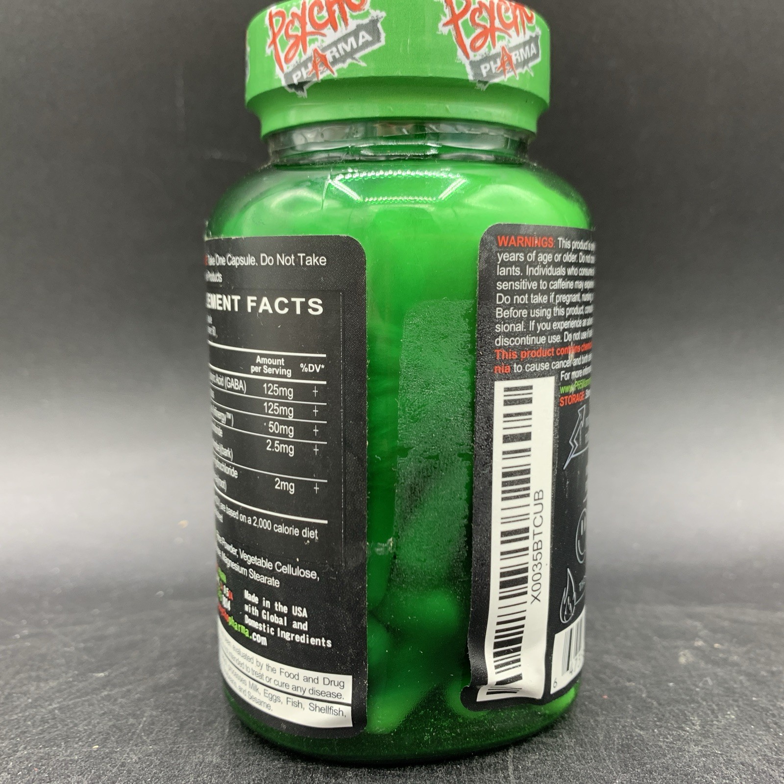 Psycho Pharma Far Beyond Driven 60ct Mood & Energy Formula EXP 11/2027