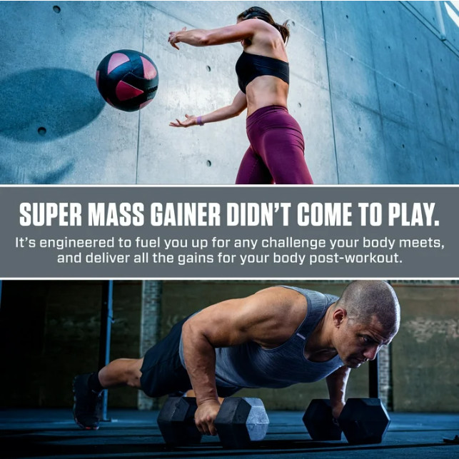 Dymatize Super Mass Gainer, Gourmet Vanilla, 52g Protein, 6 lb