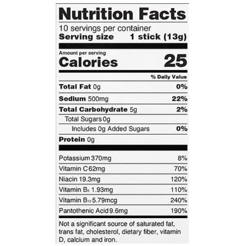 Hydration Multiplier – Sugar Free Electrolyte Drink Mix Ring Pop Cherry 0.45 oz