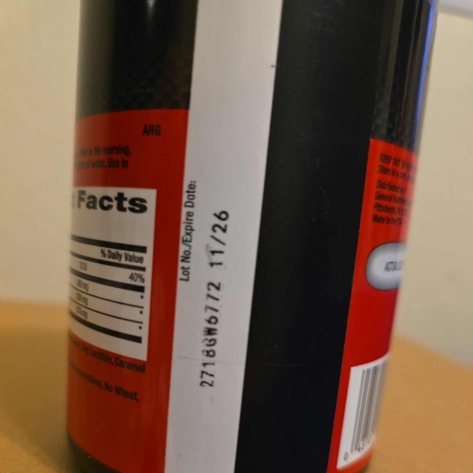 GNC Pro Performance BCAA 1800 Dietary Supplement. New/sealed 11/26