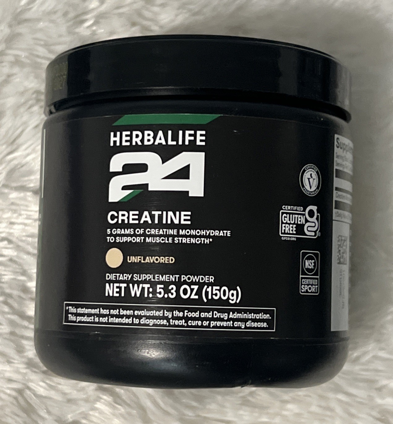 Herbalife Creatine Monohydrate 5.3oz Unflavored to Support Muscle Ex 2/27