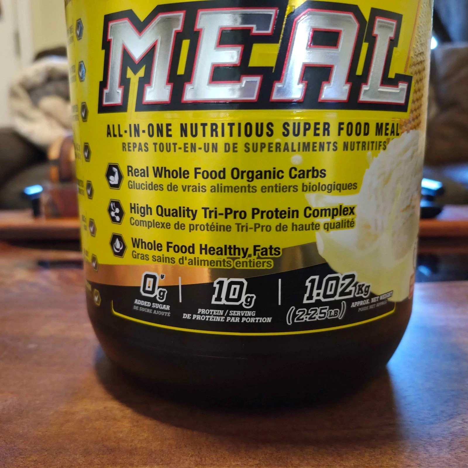 Protein Powder 2.25lb NEW/SEALED – Vanilla Ice Cream Flavor, Mammoth Meal