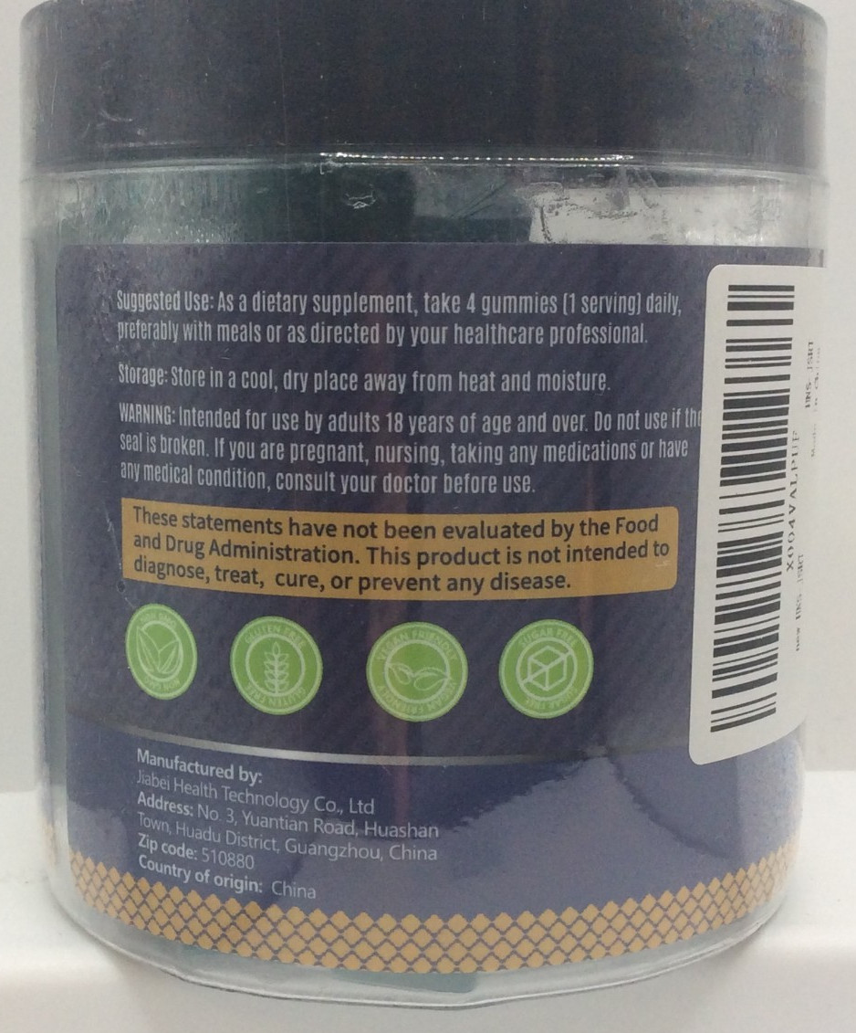 FENYOU Creatine Monohydrate Gummies 5000mg, BCAA Collagen, Blueberry, 09/2027