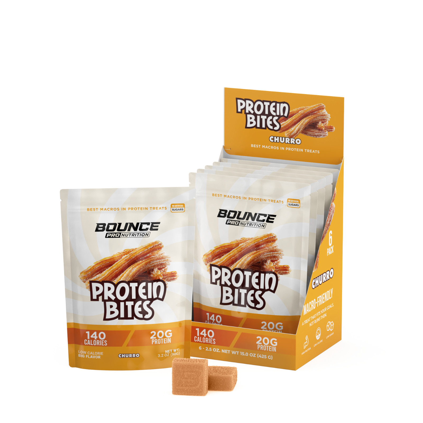 Protein Bite Gummies – 20G Per Bag – 140 Calories