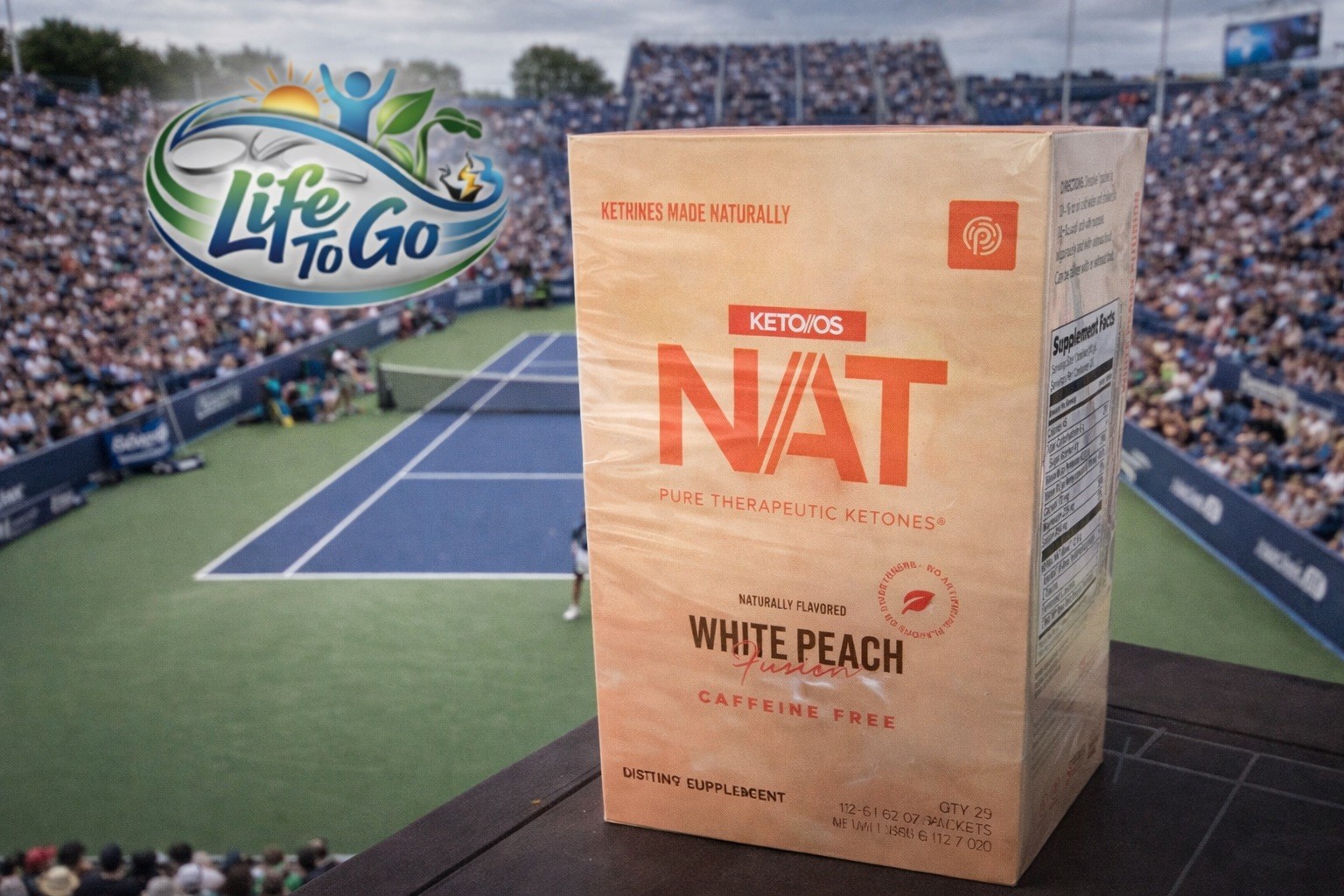 🔥Pruvit nat Ketones WHITE PEACH FUSION CAFFEINE FREE 20 PACKS EXP: 05/2027