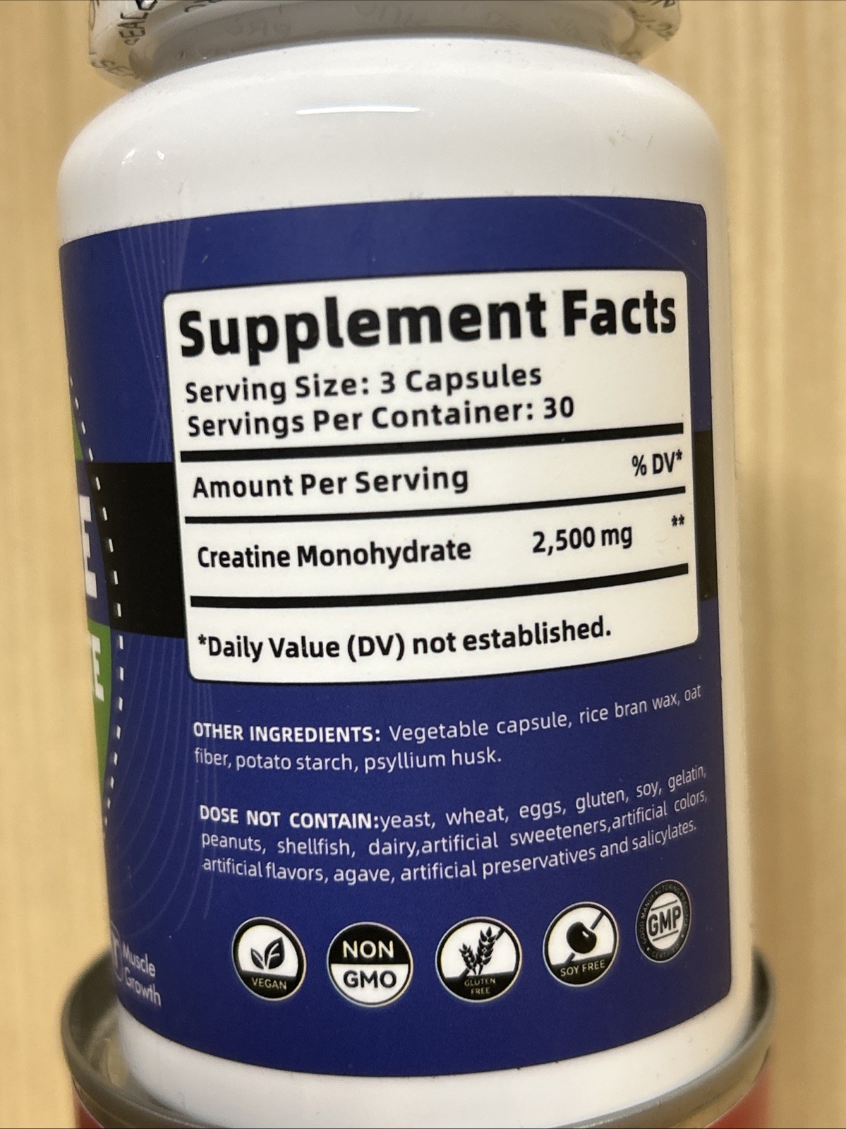 (LOT OF 3) NoavII Creatine Monohydrate Boost Strength 90 Capsules Exp. 07/2026