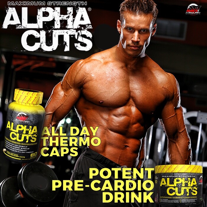 Fat Burner Weight Loss Pre Workout Alpha Cuts Alpha Pro Nutrition burn belly fat