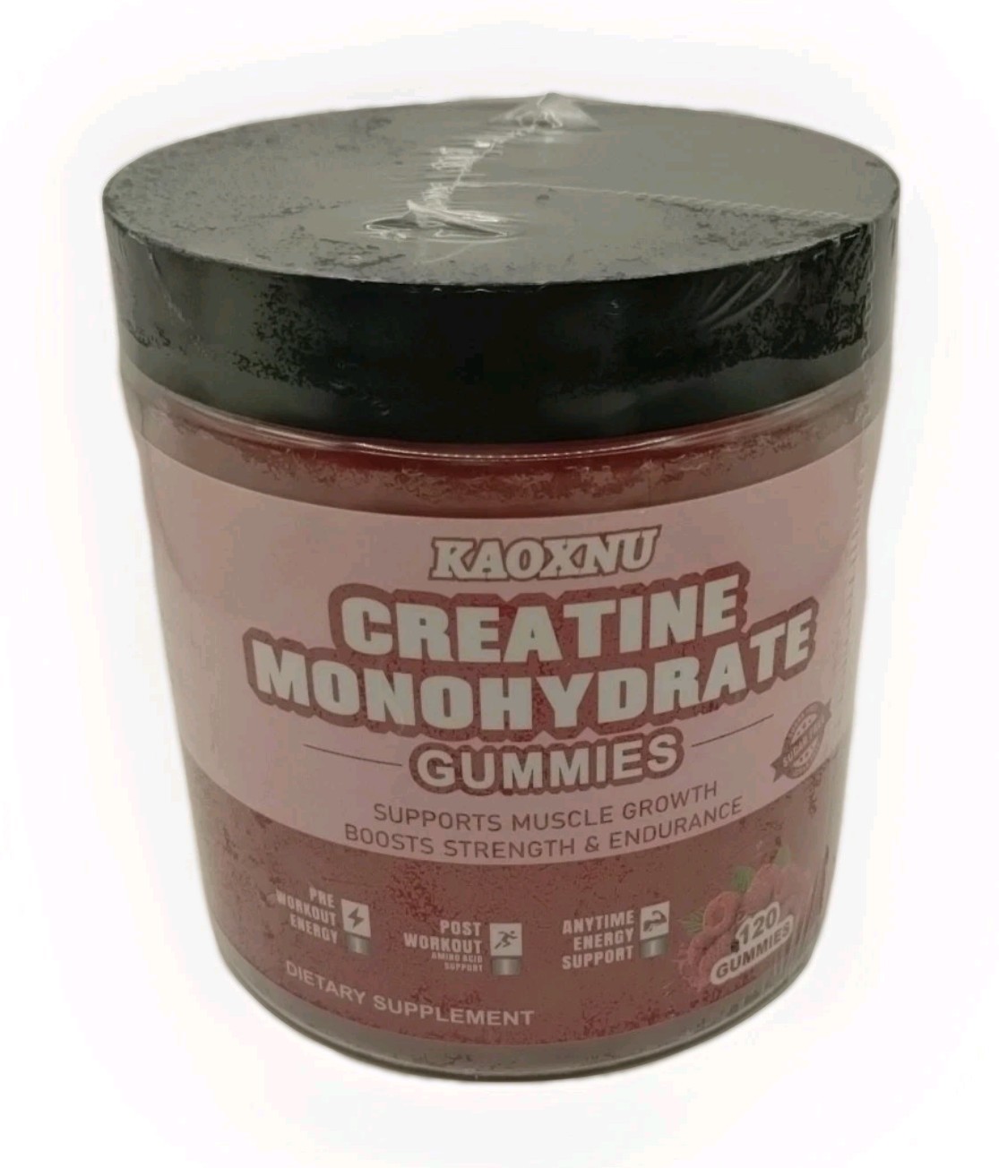Creatine Monohydrate Gummies for Men & Women Muscle Growth 07/26