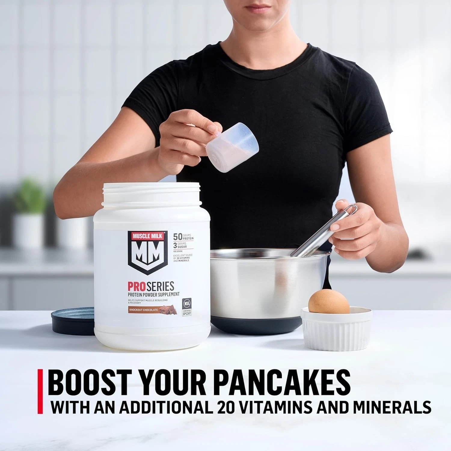 Muscle Milk Pro Series Protein Powder Supplement, Intense Vanilla, 2 Pound, 11 S