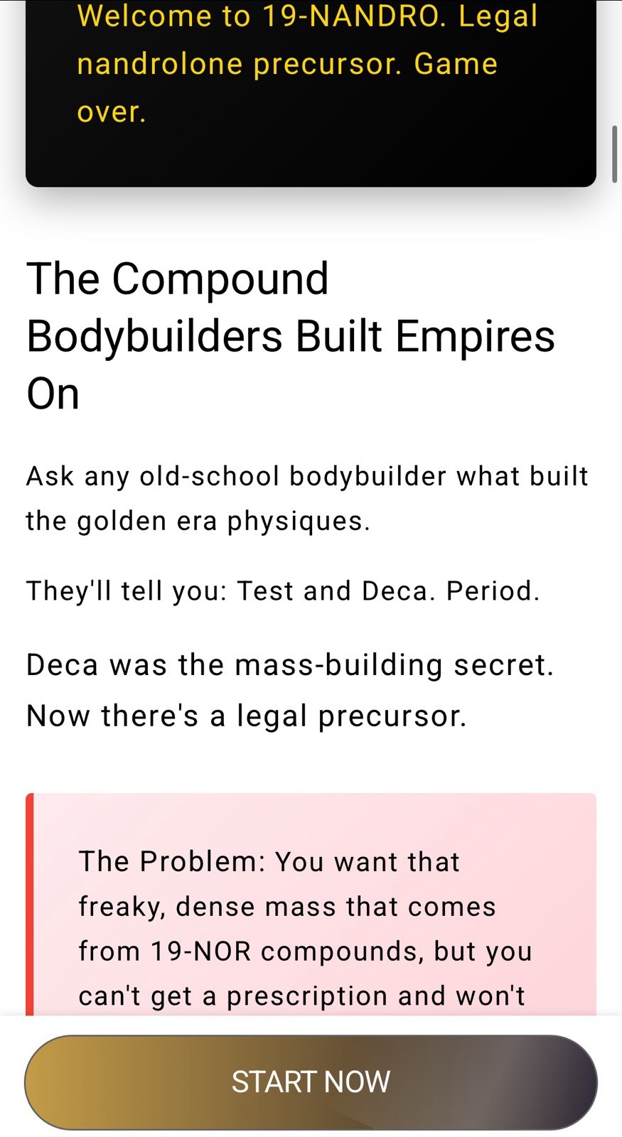 19 Nor DHEA 2 Step Precursor To Deca For Size & Strength By Vintage Muscle 💪 🧪